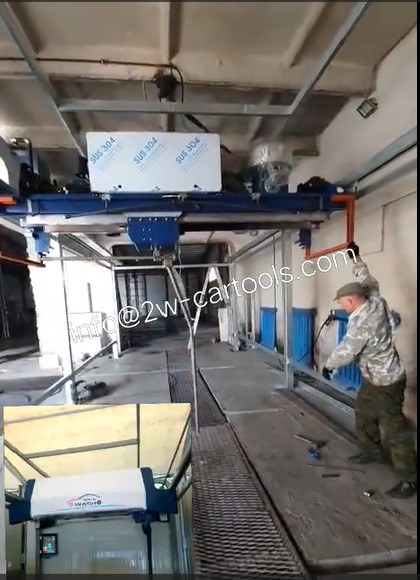 Dernière affaire concernant Une nouvelle machine à laver sans contact a été lancée en Russie