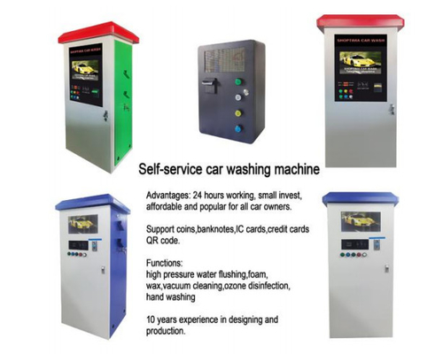 Machine à laver auto à carte haute pression personnalisable avec une feuille d'acier de 1,5 mm