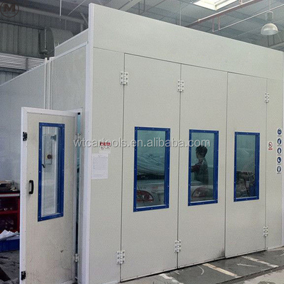 16KW brûleur de GPL extérieur cabine de peinture automobile 380V avec 24000 flux d'air