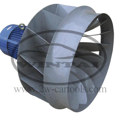 16KW brûleur de GPL extérieur cabine de peinture automobile 380V avec 24000 flux d'air