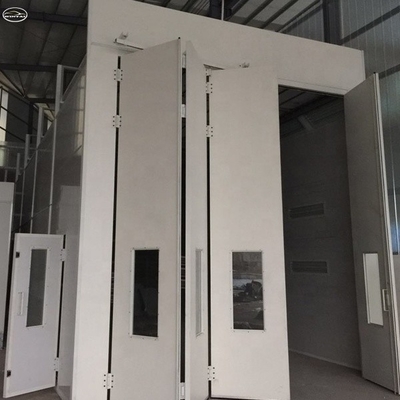 Taille interne 15000*5000*5000 mm Cabine de cuisson par pulvérisation pour les exigences de peinture des camions/bus