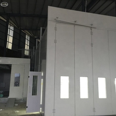 Taille interne 15000*5000*5000 mm Cabine de cuisson par pulvérisation pour les exigences de peinture des camions/bus