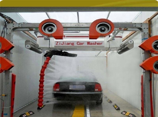 2 Systèmes en mousse 360 ° Machine à laver automatique rotative pour un nettoyage rapide et complet des voitures