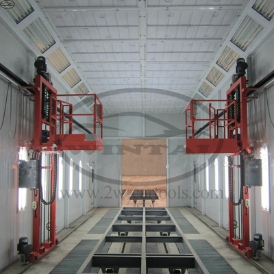 30m cabine de peinture industrielle personnalisable 380V chauffage diesel pour bus camion