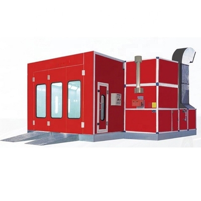 15KW filtre de sol en fibre de verre Diesel Spray Booth pour la salle de peinture des voitures en 2024 Diesel