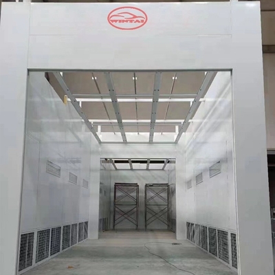 25m Truck Spray Booth avec Rockwool Wallboard et divers pas de vitesse de chargement