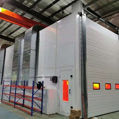 25m Truck Spray Booth avec Rockwool Wallboard et divers pas de vitesse de chargement