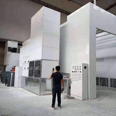 25m Truck Spray Booth avec Rockwool Wallboard et divers pas de vitesse de chargement
