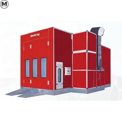 Une cabine de pulvérisation économique à prix abordable avec système de chauffage avancé et vitesse de l'air