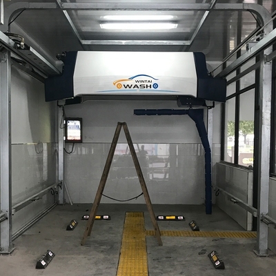 Système de lavage de voiture entièrement automatique à haute pression  Lave-auto sans contact avec un seul bras  Machine à eau par osmose inverse