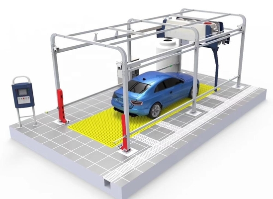 Machine automatique de lavage de voiture Système de lavage de voiture à bras unique avec puissance de sortie 1500W