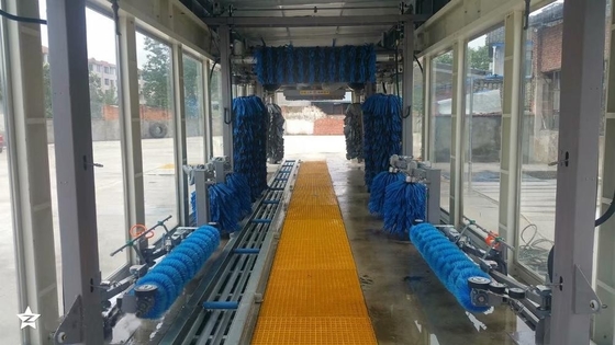 AC380V machine automatique de lavage de voiture à tunnel 0.9Mpa pression d'air avec un débit d'air élevé