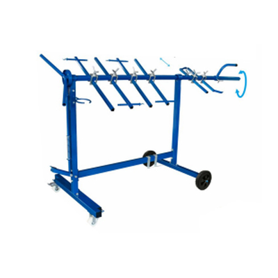Rack de peinture automatique multi-angle de haute stabilité amovible avec une capacité de 34 kg