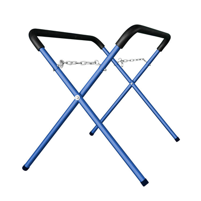 120*40*10cm support de peinture de pare-chocs pliable 8kg support de panneau de carrosserie auto bleu
