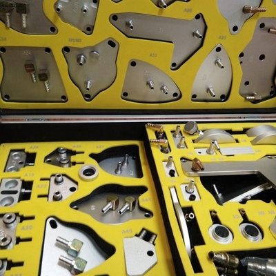 Kit d'adaptateur de fluide de transmission de machine en aluminium ATF argent Aucune fuite d'huile