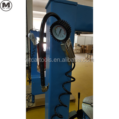 Machine de changement de pneus de voiture à bras de balancement manuel 12 bar Pression et inclinaison vers l'arrière facultative