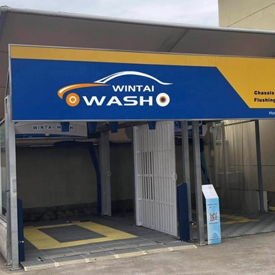 Système de lavage automatique sans contact complet bleu WT390 380V Fonctionnement de sécurité