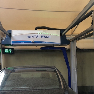 Système de lavage automatique sans contact complet bleu WT390 380V Fonctionnement de sécurité