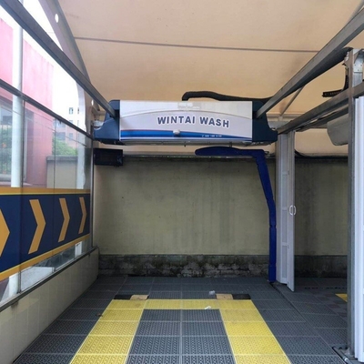 Système de lavage automatique sans contact complet bleu WT390 380V Fonctionnement de sécurité