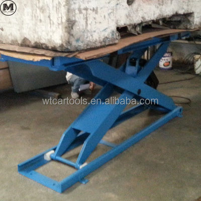 Pont élévateur mobile pour voitures basses 50 Hz ou 60 Hz