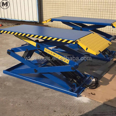 61"/1550mm Longueur de plateforme 3 tonnes Ascenseur de voiture portable à double cylindre