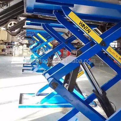 61"/1550mm Longueur de plateforme 3 tonnes Ascenseur de voiture portable à double cylindre