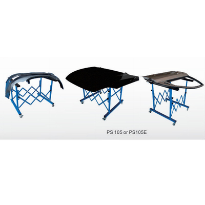 Structure stable pour le levage et la peinture des voitures