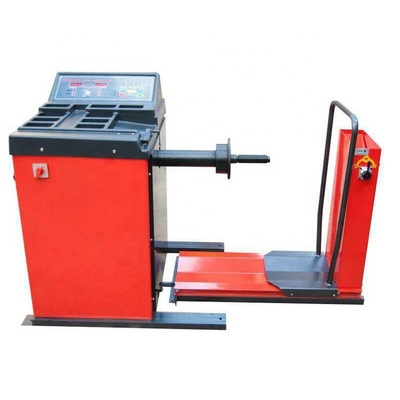10S rouge 200 kg 1400 mm équilibreur de roue de camion 220V pour équilibreur à quatre roues