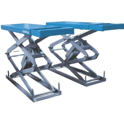 1510 mm Longueur de la plate-forme Ciseaux hydrauliques Ascenseur de voiture 220v 2.2kw Pour les véhicules de 4000 kg