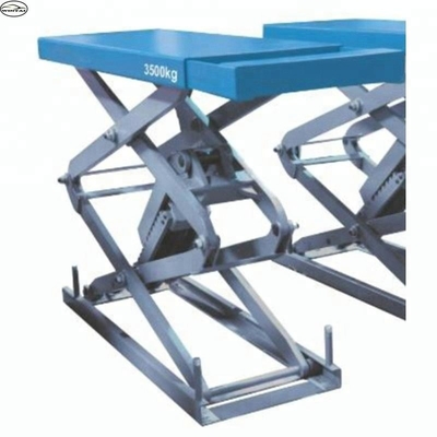 1510 mm Longueur de la plate-forme Ciseaux hydrauliques Ascenseur de voiture 220v 2.2kw Pour les véhicules de 4000 kg