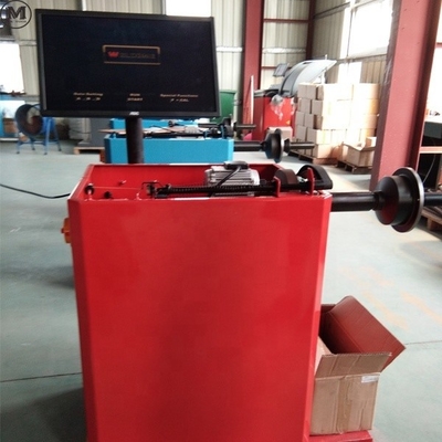 Machine d'équilibrage de pneus entièrement automatique 0.37kw 220v pour l'équilibrage de vitesse