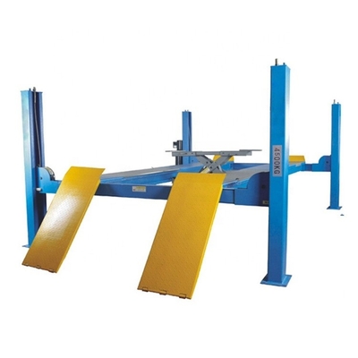 4500 kg Four Post Car Lift 1700 mm Hauteur de levage avec alignement des roues