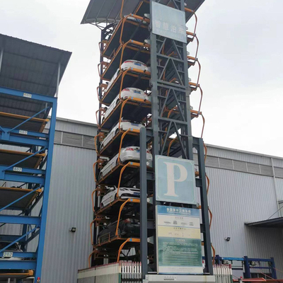 Ascenseur de stationnement rotatif vertical à chaîne motrice pour un parking à plusieurs étages de 40 tonnes