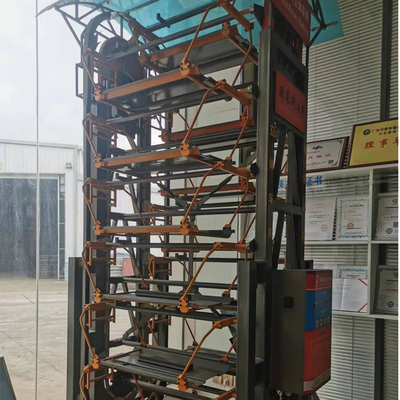 Ascenseur de stationnement rotatif vertical à chaîne motrice pour un parking à plusieurs étages de 40 tonnes