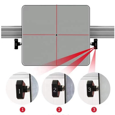 Volume total 2.5CBM Système d'étalonnage ADAS entièrement automatique avec homologation CE