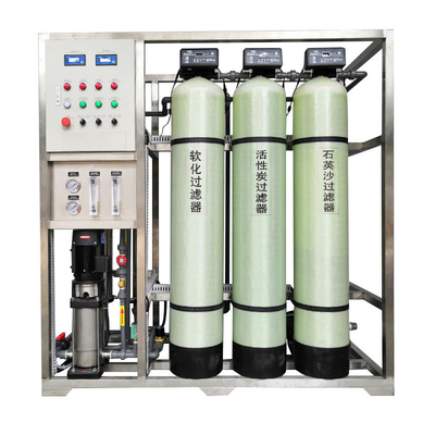 380V 0.5T machine à eau à osmose inverse fonctionnement automatique pour station de lavage de voiture