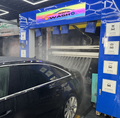 Machine de lavage automatique à rouleaux Matel avec système de séchage et brosses à roues 3500KG