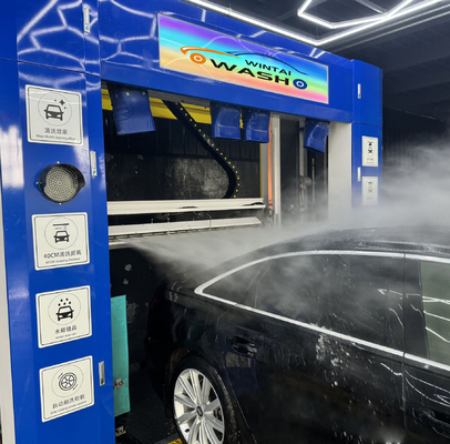 Machine de lavage automatique à rouleaux Matel avec système de séchage et brosses à roues 3500KG