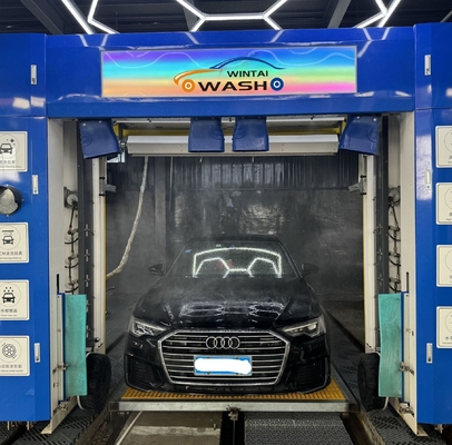 Système automatique de lavage de voiture galvanisé avec système de séchage