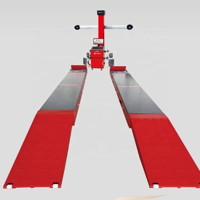 Machine d'alignement de roue 3D de haute précision fonctionnement stable avec pince à 4 pieds