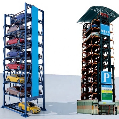 Capacité de chargement 3000 kgS Système de stationnement rotatif vertical AC 3p Pour 20 voitures