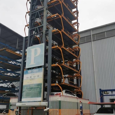 Capacité de chargement 3000 kgS Système de stationnement rotatif vertical AC 3p Pour 20 voitures