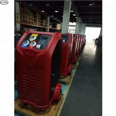 Car Repair Function Automatic AC Refrigerant Recovery Machine for Bus and Truck 1000w Input Power