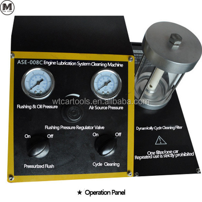 ASE-008 Machine de rinçage des moteurs métalliques 65L pour le nettoyage du système de lubrification du moteur