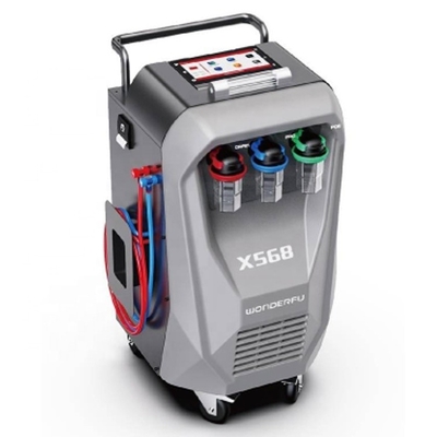 3/8HP compresseur X568 voiture machine de récupération AC avec fonction de rinçage et intégré dans l'imprimante