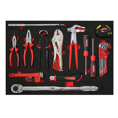Besita 6685S 66 pièces ensemble d'outils chariot 4 tiroirs pratique pour l'entretien des pneus