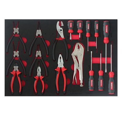BESITA Gris 6691 257 pièces Ensemble d'outils mécaniques pour la réparation de véhicules hors route