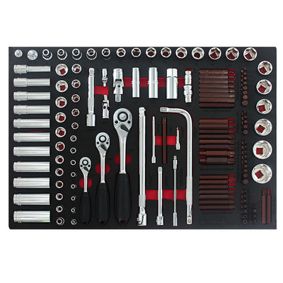 BESITA Gris 6691 257 pièces Ensemble d'outils mécaniques pour la réparation de véhicules hors route