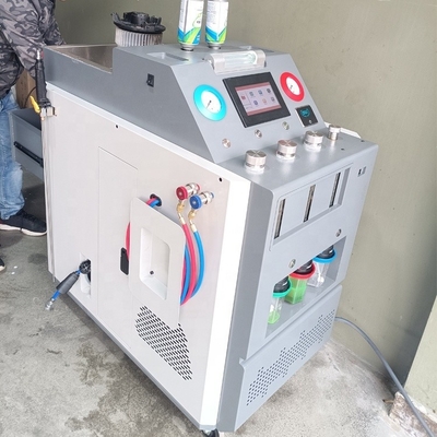 Machine de récupération de réfrigérant industriel à cylindre de 500 ml 110V pour machine de rafraîchissement à air alternatif