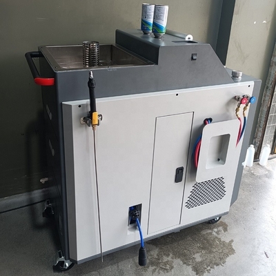 Machine de récupération de réfrigérant industriel à cylindre de 500 ml 110V pour machine de rafraîchissement à air alternatif